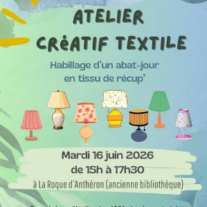 Atelier créatif textile