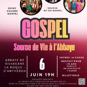 Concert Gospel Source de vie à l'abbaye