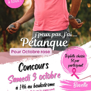 CONCOURS DE PÉTANQUE 