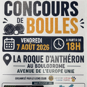 Concours de pétanque