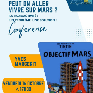 Conférence de Yves Margerit : Peut-on aller vivre sur Mars ? 