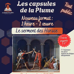 Conférence «Le serment des Horaces»