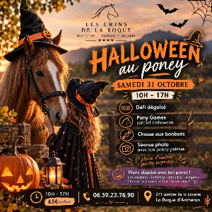 HALLOWEEN AU PONEY !