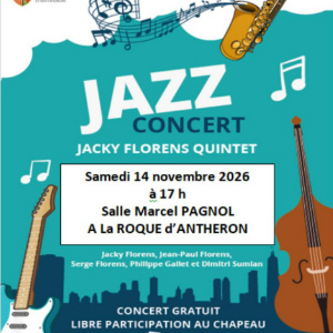 JAZZ CONCERT - JACKY FLORENS QUINTET