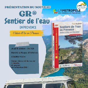 Retrouvez sur le Marché le combi floqué aux couleurs du nouveau Sentier de randonnée GR® de Pays !