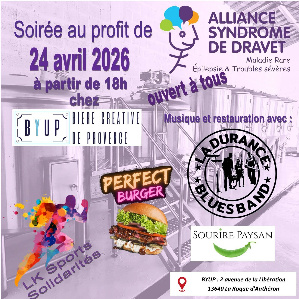 Soirée au profit de l'ALLIANCE SYNDROME DE DRAVET