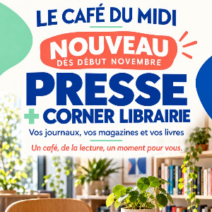 Le Café du Midi - Presse et Corner Librairie