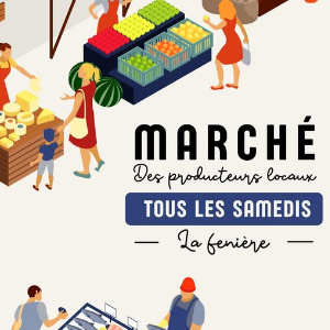 Le marché des producteurs du samedi matin